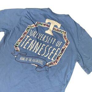 Champion Blue University of Tennessee Volunteers Short Sleeve Chest Pocket Sz M